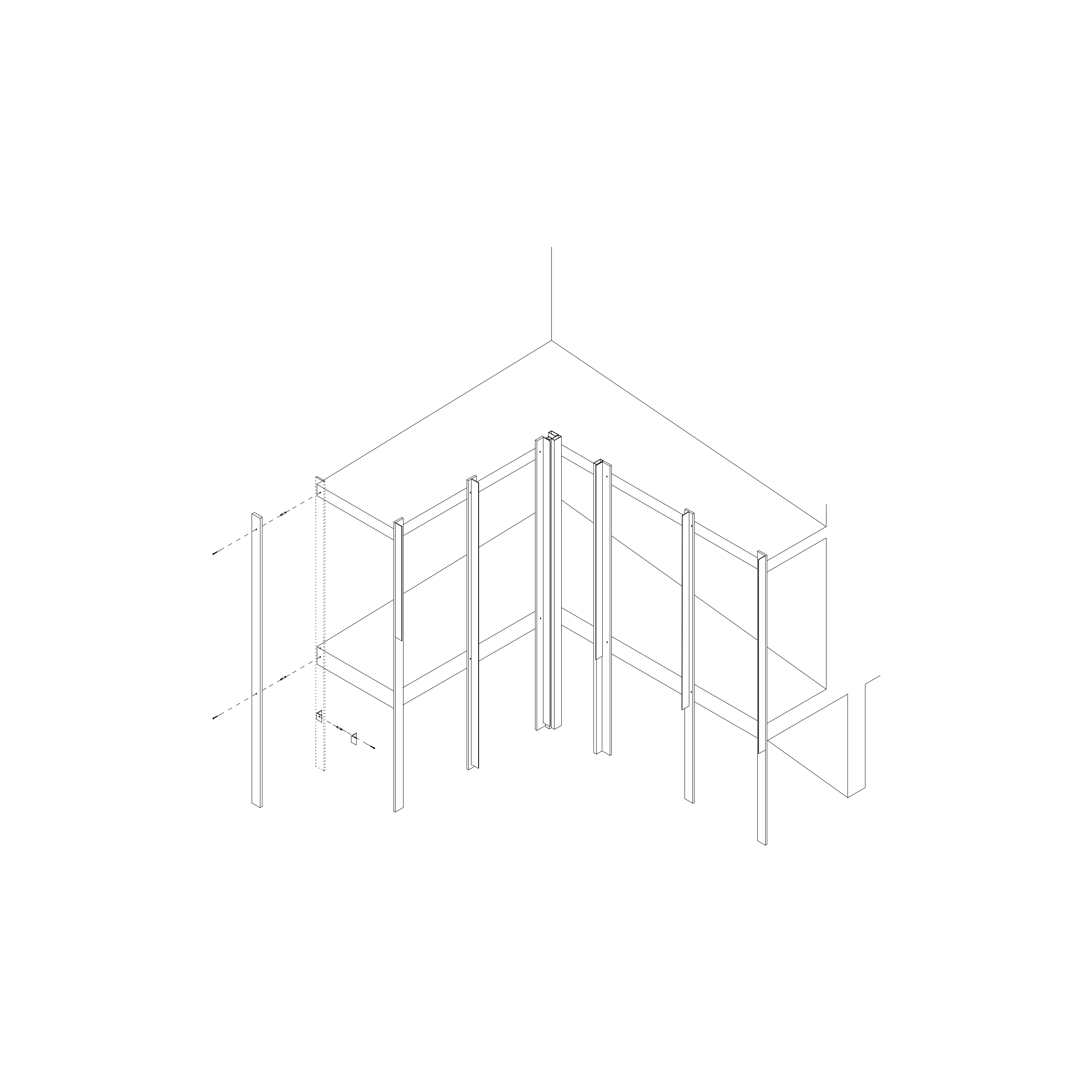 Casa del Plátano, fase constructiva 2