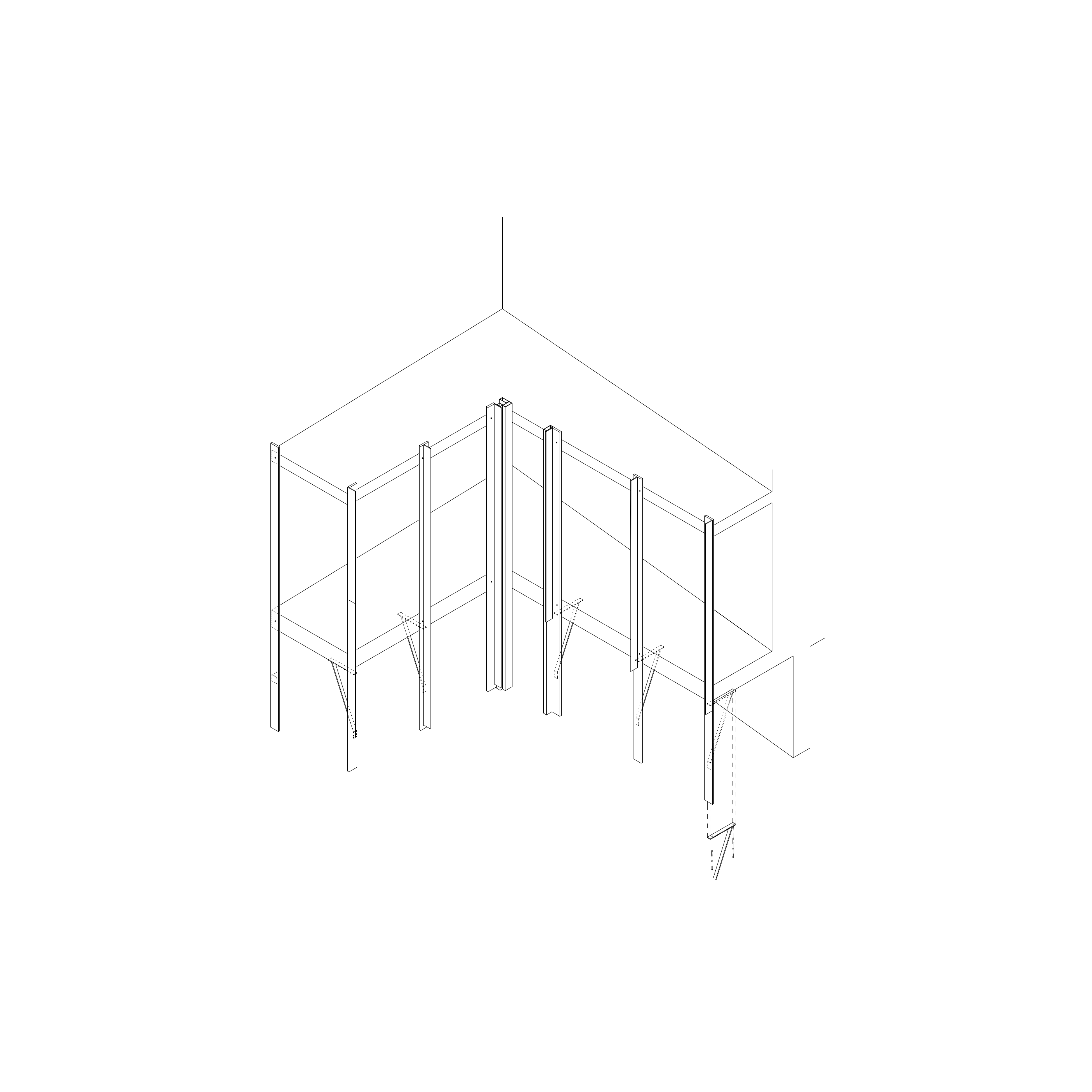 Casa del Plátano, fase constructiva 3