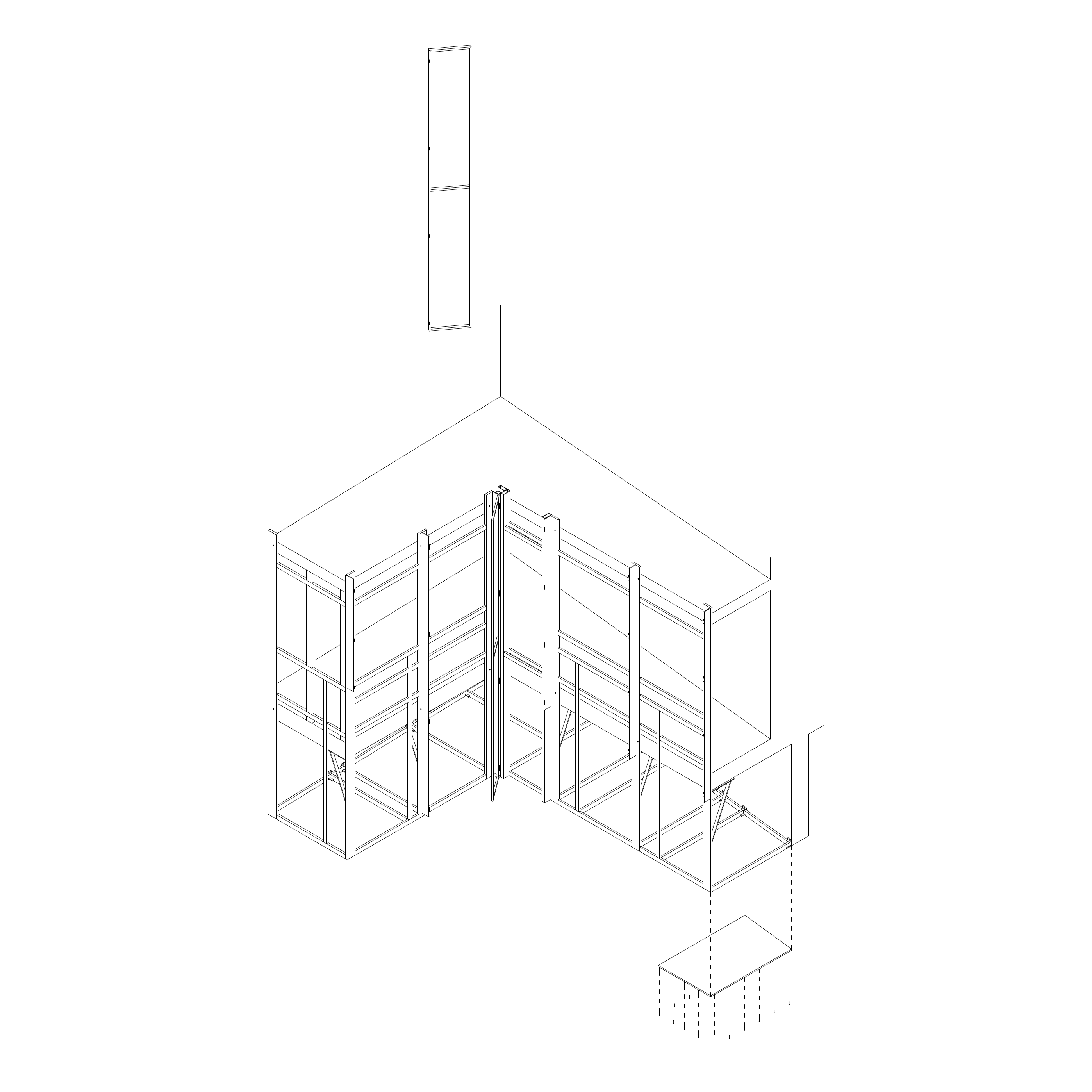 Casa del Plátano, fase constructiva 6