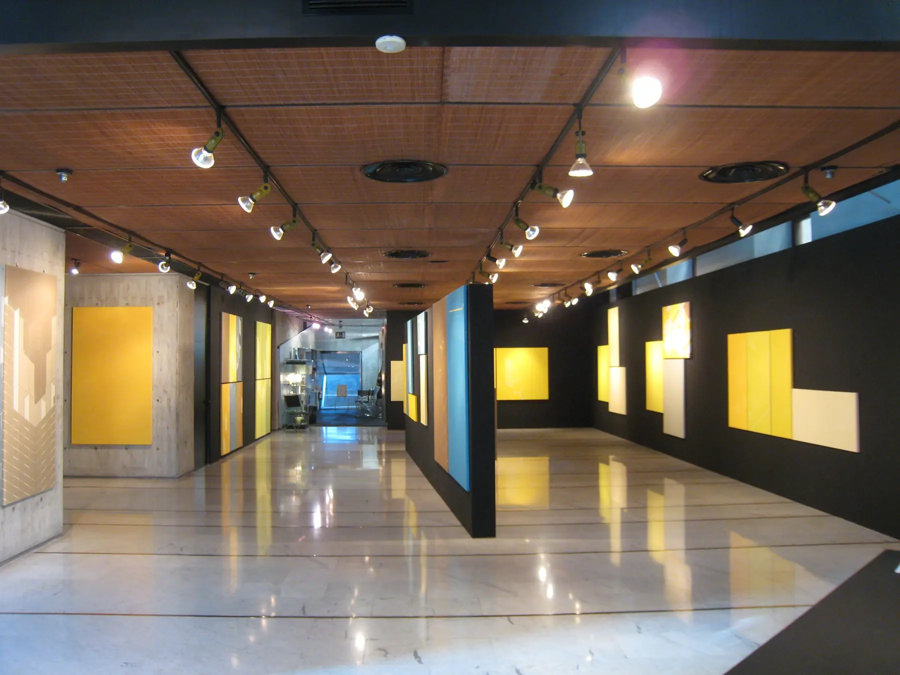Montaje longitudinal de la exposición ARQTOPSIA en Murcia