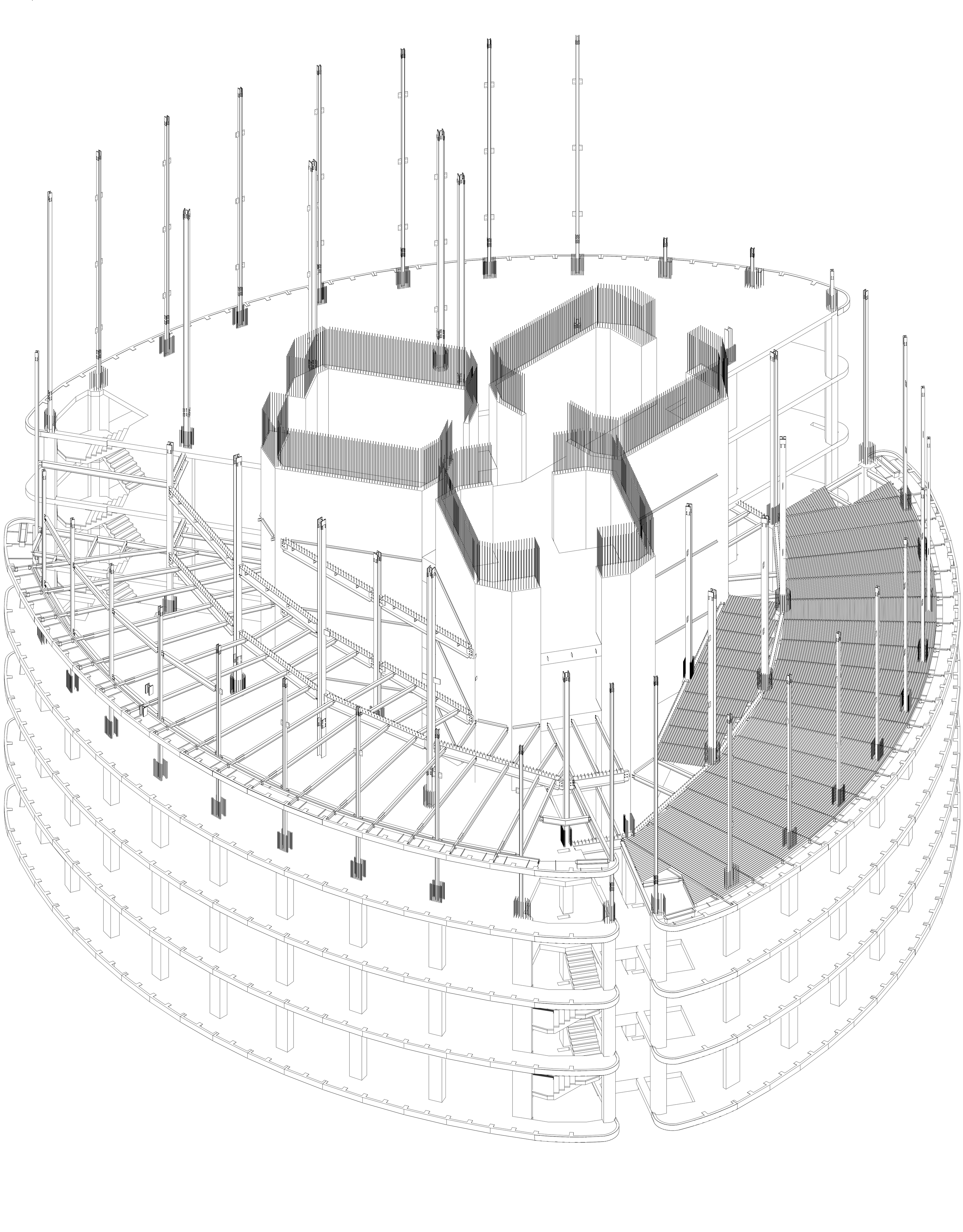 Disección completa del sistema estructural de la Torre PwC
