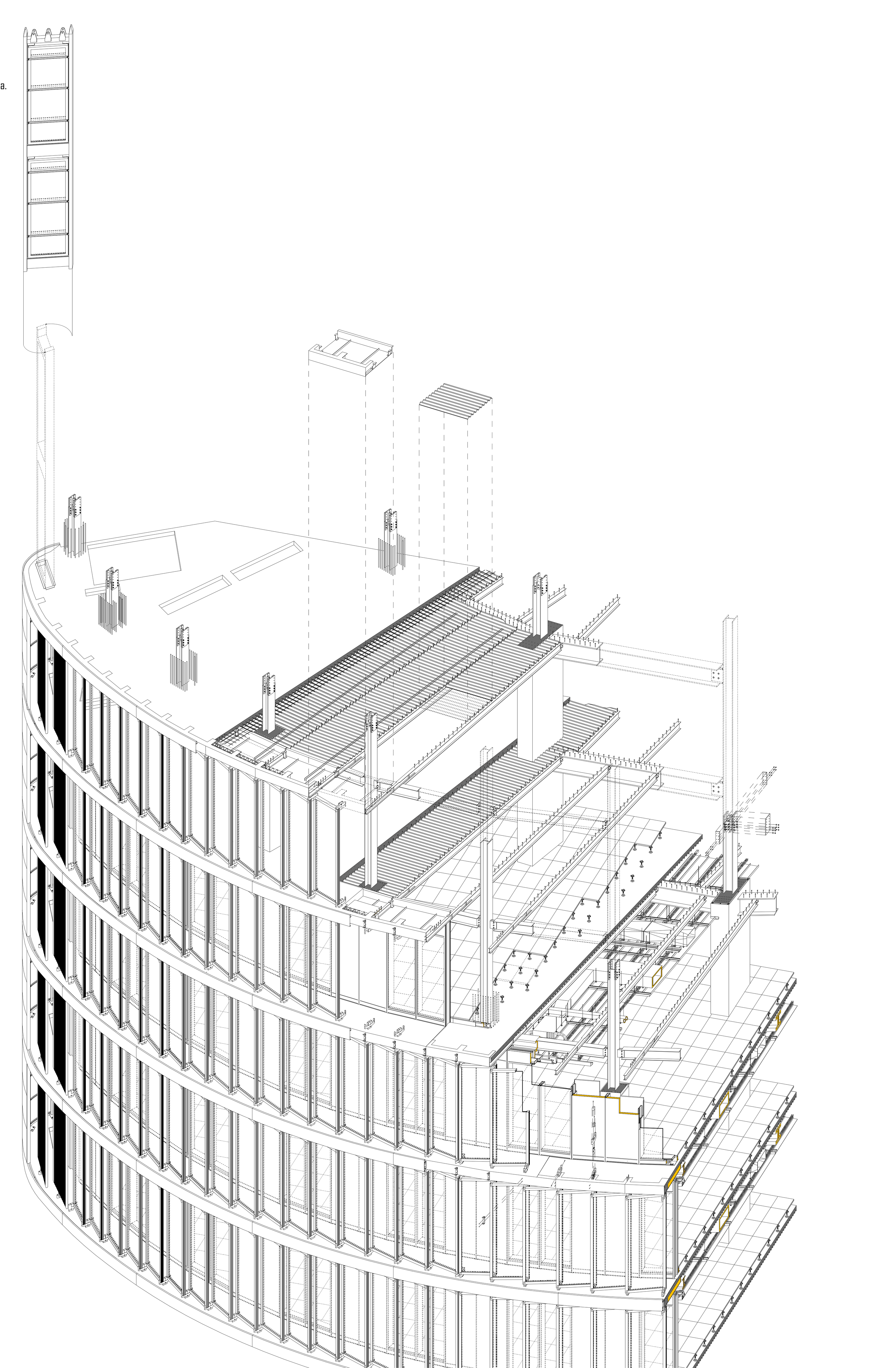 Disección completa de la fachada de la Torre PwC